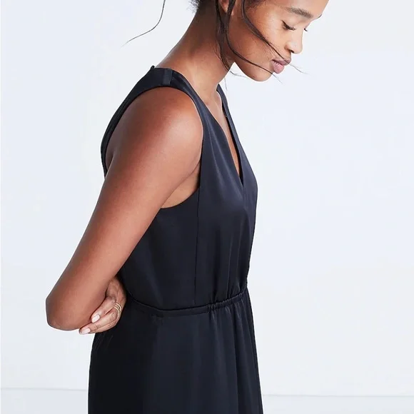 Madewell Night Out Dress Black Size 0 - Picture 3 of 4